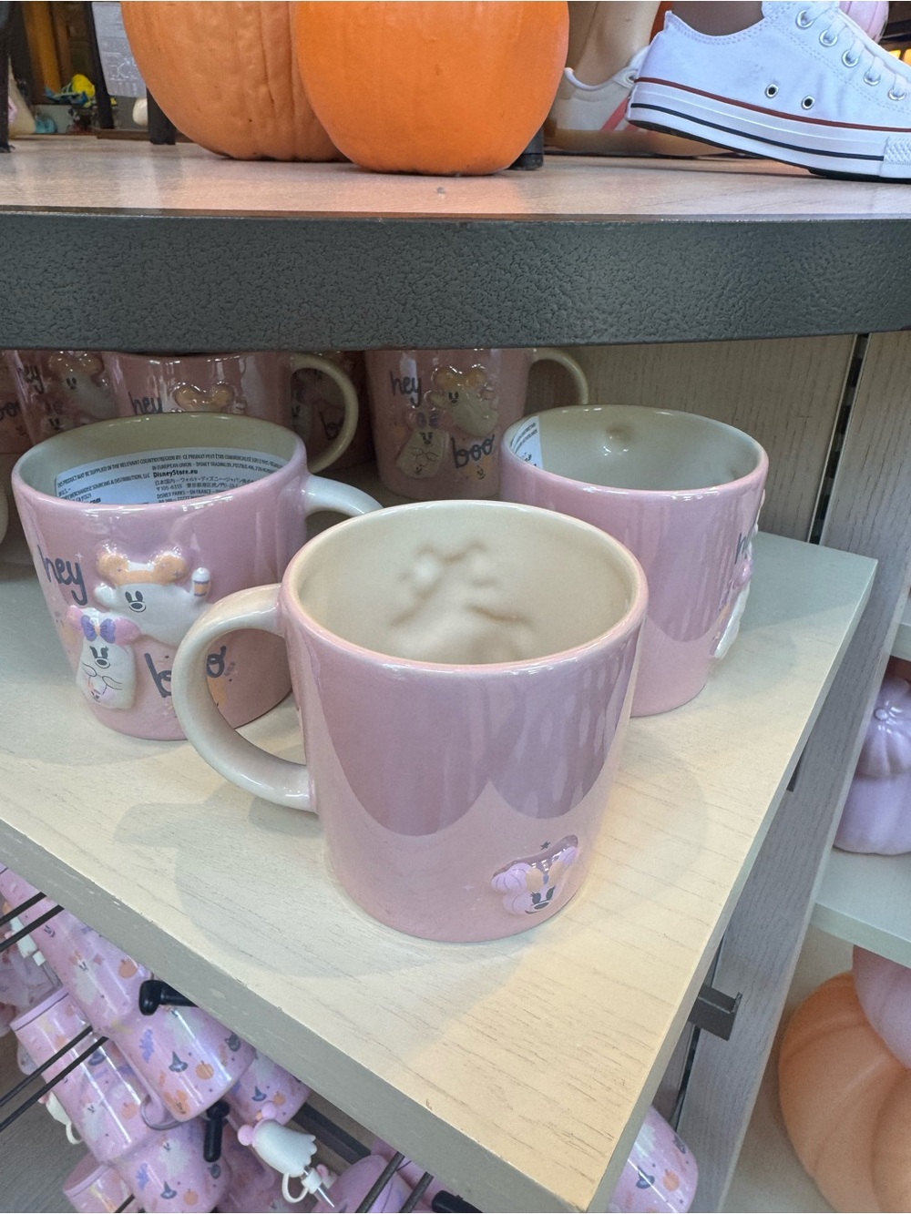 Disney “Hey Boo” Cutie Ghost Pink Mug - Picture 3 of 15